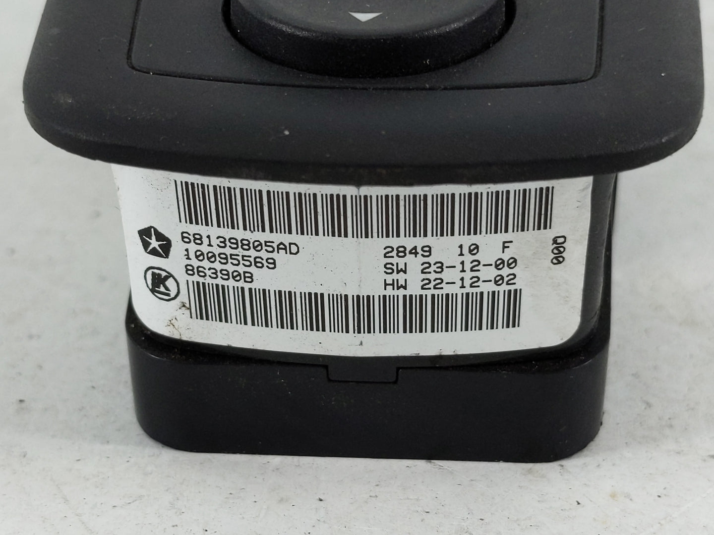 2013-2014 Chrysler 300 Master Power Window Switch Replacement Driver Side Left P/N:68139805AD Fits Fits 2013 2014 2018 2019 