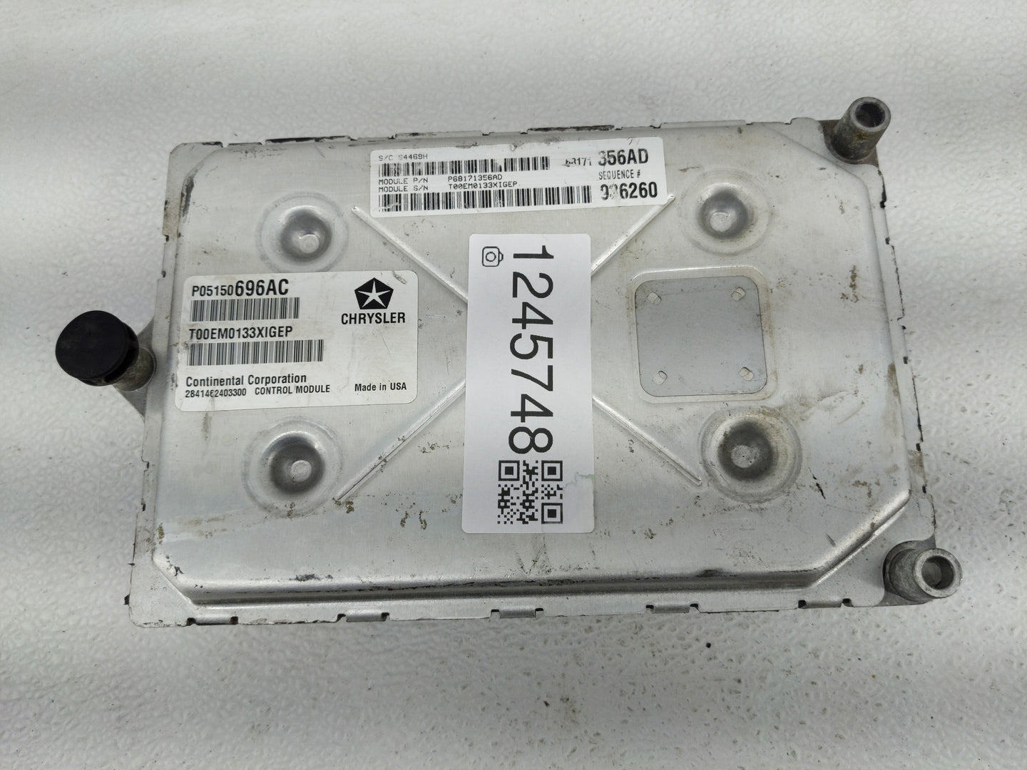 2013 Chrysler 300 PCM Engine Control Computer ECU ECM PCU OEM P/N:P05150696AC Fits OEM Used Auto Parts - Oemusedautoparts1.c