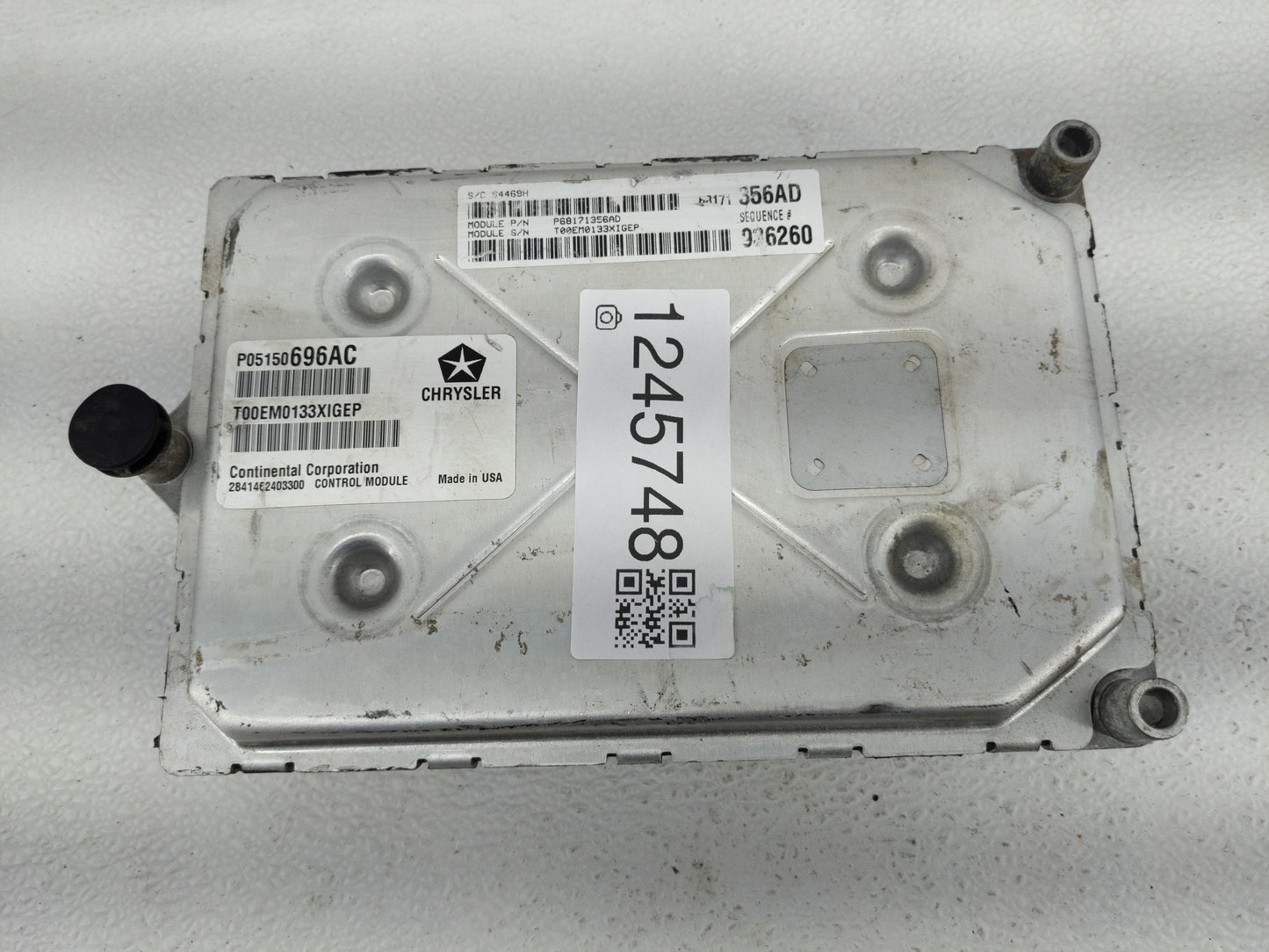 2013 Chrysler 300 PCM Engine Control Computer ECU ECM PCU OEM P/N:P05150696AC Fits OEM Used Auto Parts - Oemusedautoparts1.c