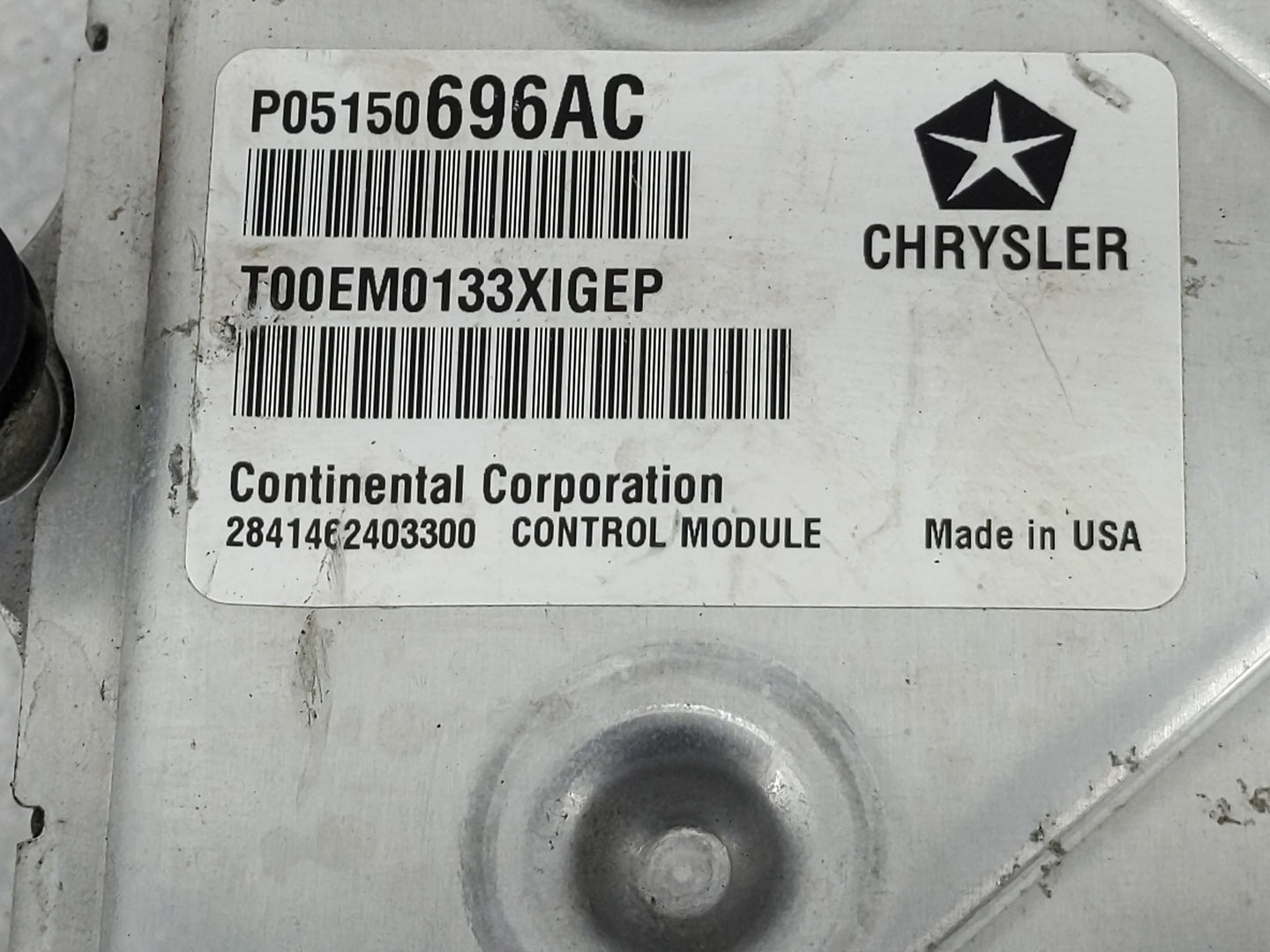 2013 Chrysler 300 PCM Engine Control Computer ECU ECM PCU OEM P/N:P05150696AC Fits OEM Used Auto Parts - Oemusedautoparts1.c