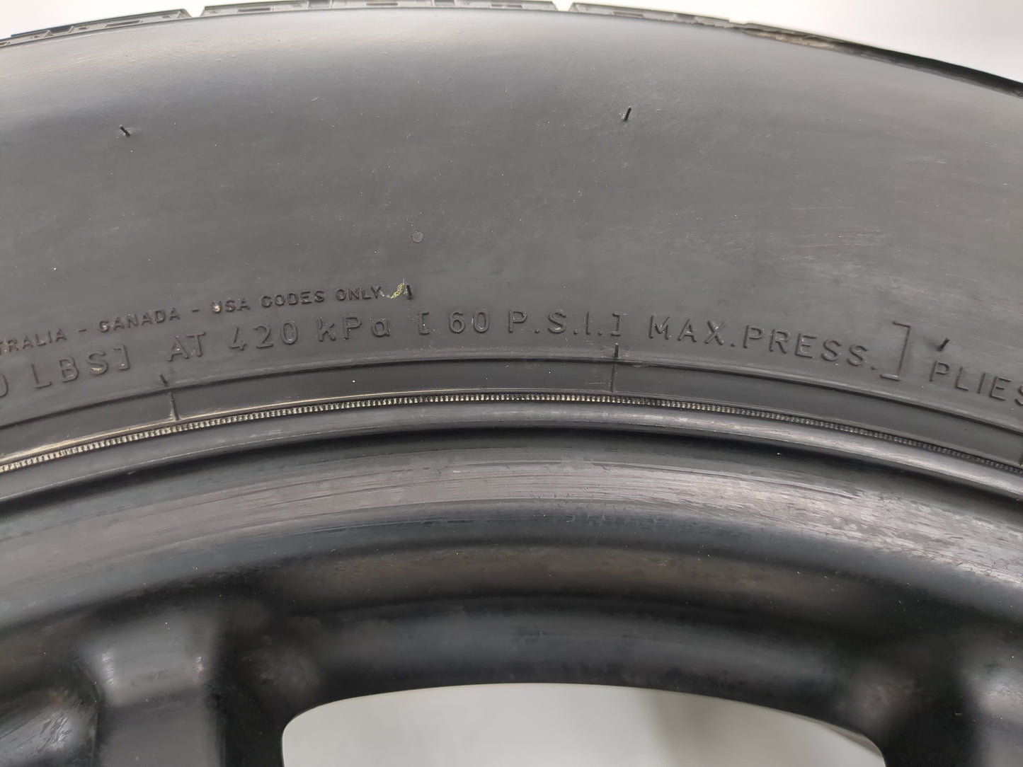 2011-2014 Chrysler 300 Spare Donut Tire Wheel Rim Oem - Oemusedautoparts1.com