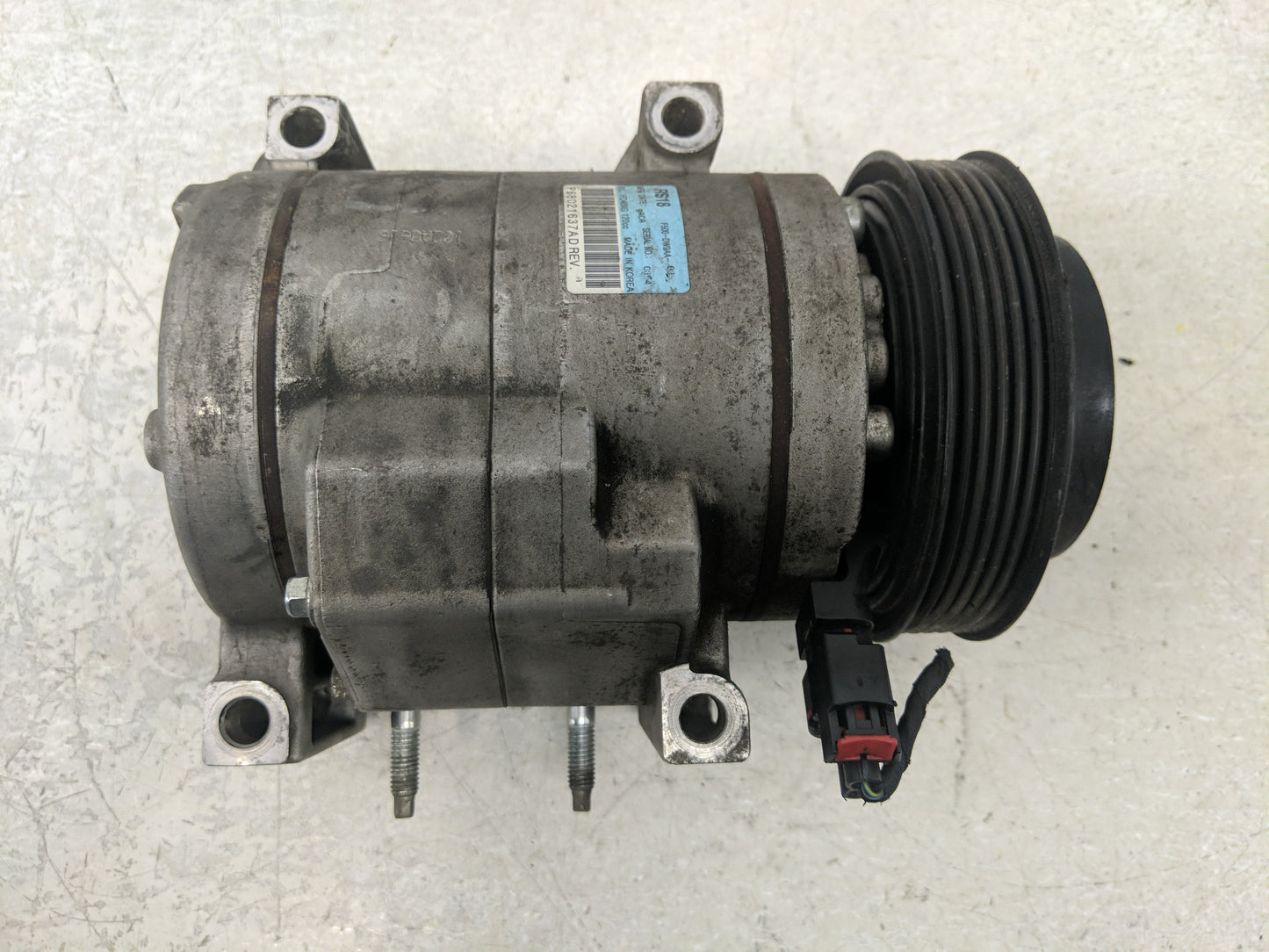 2011-2013 Chrysler 300 Air Conditioning A/c Ac Compressor Oem 1317350 - Oemusedautoparts1.com