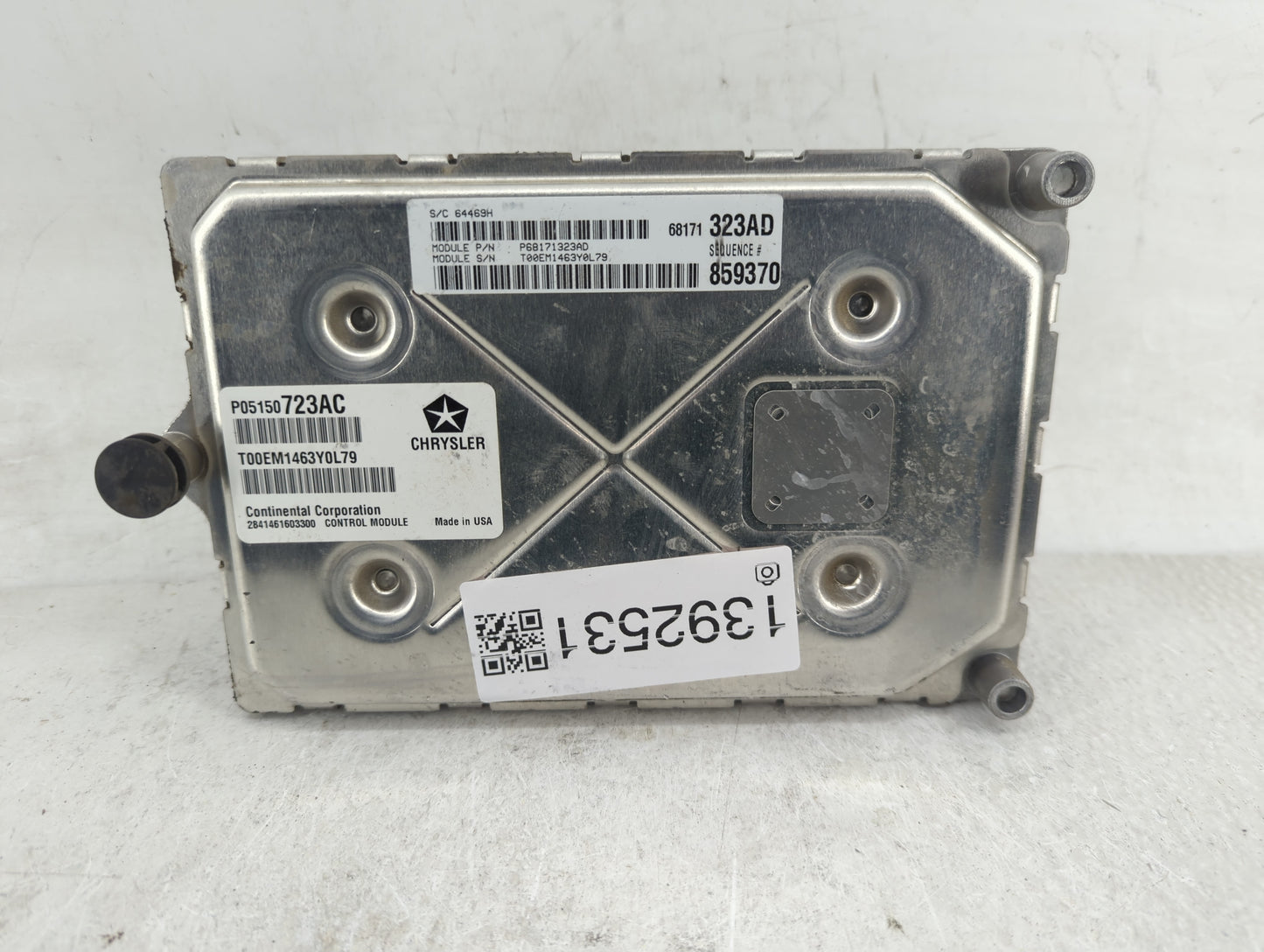 2013 Chrysler 300 PCM Engine Control Computer ECU ECM PCU OEM P/N:P05150723AC Fits OEM Used Auto Parts - Oemusedautoparts1.c