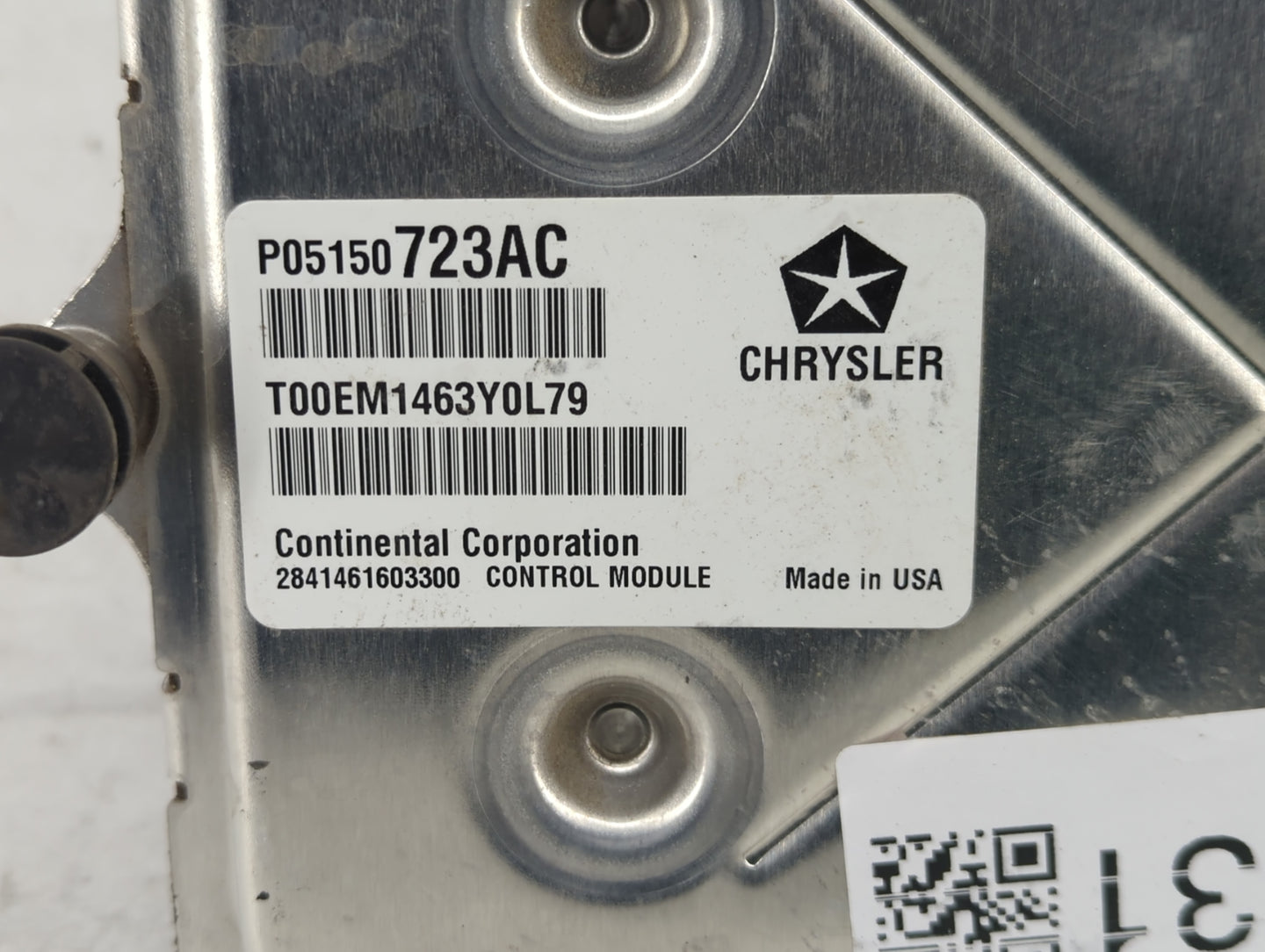 2013 Chrysler 300 PCM Engine Control Computer ECU ECM PCU OEM P/N:P05150723AC Fits OEM Used Auto Parts - Oemusedautoparts1.c