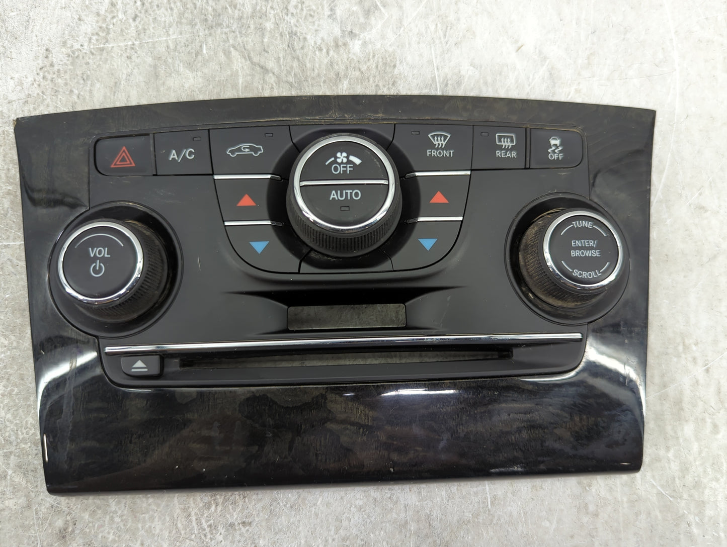 2013-2014 Chrysler 300 Climate Control Module Temperature AC/Heater Replacement P/N:1QH14AAAC Fits Fits 2013 2014 OEM Used A