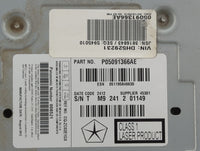2013 Chrysler 300 Radio AM FM Cd Player Receiver Replacement P/N:P05091366AE CQ-ZC02E1GX, 05091366AE Fits OEM Used Auto Part
