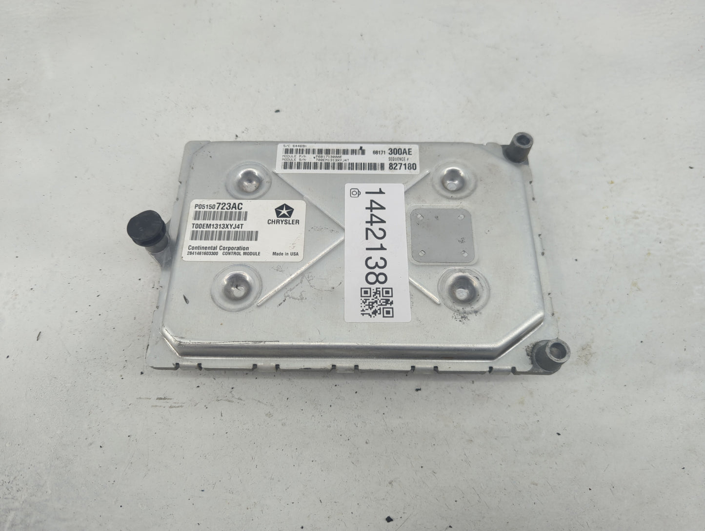 2013 Chrysler 300 PCM Engine Control Computer ECU ECM PCU OEM P/N:P05150723AC P68171300AE Fits OEM Used Auto Parts - Oemused