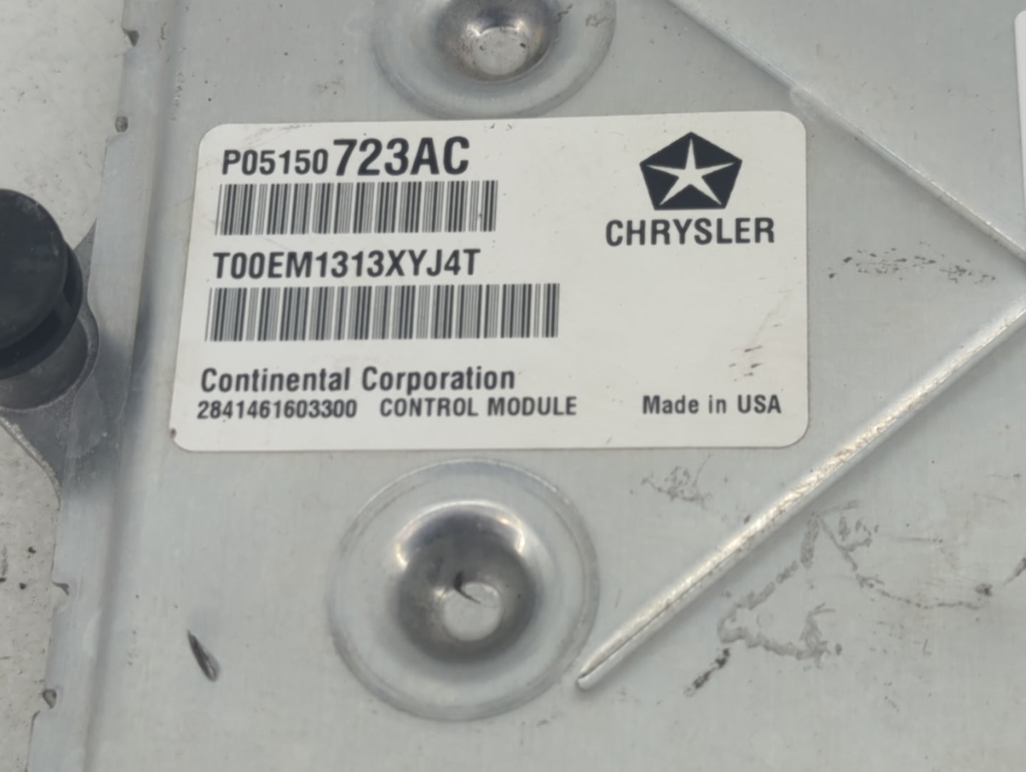 2013 Chrysler 300 PCM Engine Control Computer ECU ECM PCU OEM P/N:P05150723AC P68171300AE Fits OEM Used Auto Parts - Oemused