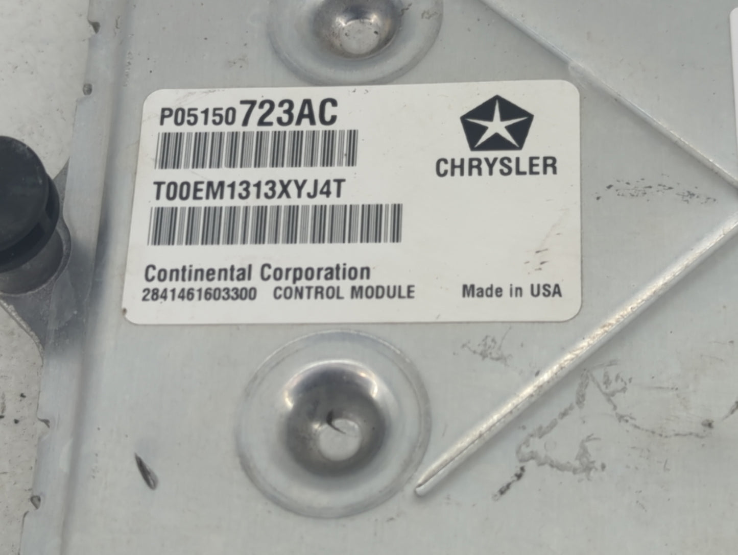 2013 Chrysler 300 PCM Engine Control Computer ECU ECM PCU OEM P/N:P05150723AC P68171300AE Fits OEM Used Auto Parts - Oemused