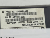 2013-2014 Chrysler 300 Climate Control Module Temperature AC/Heater Replacement P/N:1UW89AAAAA Fits Fits 2013 2014 OEM Used 