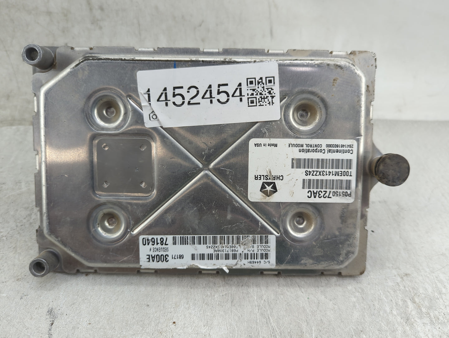 2013 Chrysler 300 PCM Engine Control Computer ECU ECM PCU OEM P/N:P68200157AA P05150723AC, 05150723AC, 68171300AE Fits OEM U