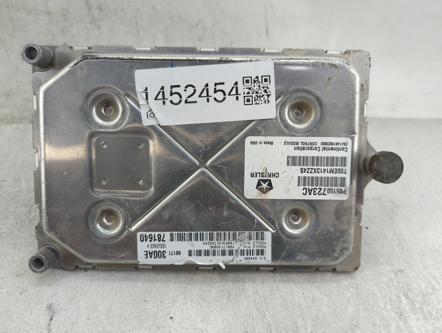 2013 Chrysler 300 PCM Engine Control Computer ECU ECM PCU OEM P/N:P68200157AA P05150723AC, 05150723AC, 68171300AE Fits OEM U