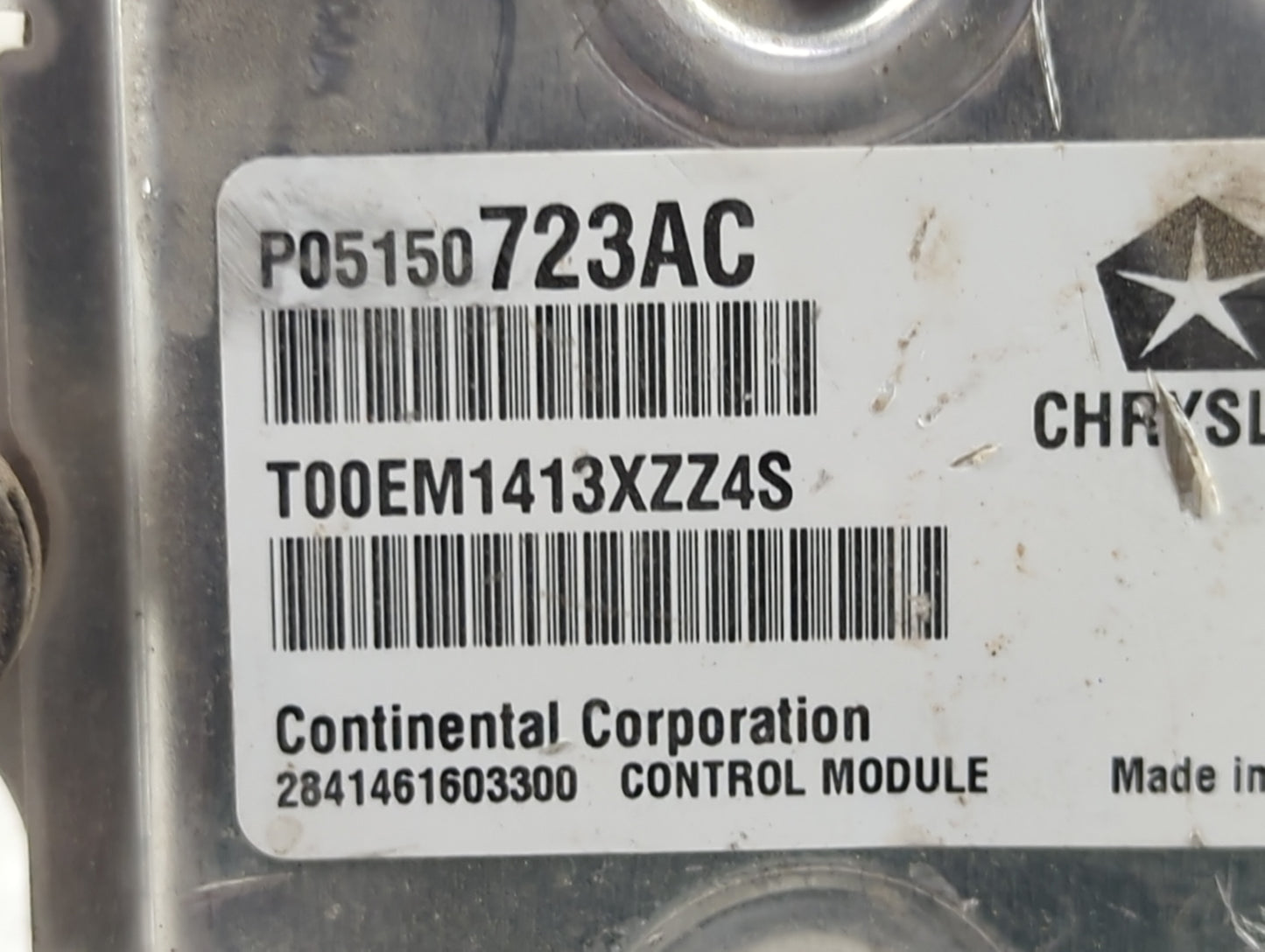 2013 Chrysler 300 PCM Engine Control Computer ECU ECM PCU OEM P/N:P68200157AA P05150723AC, 05150723AC, 68171300AE Fits OEM U