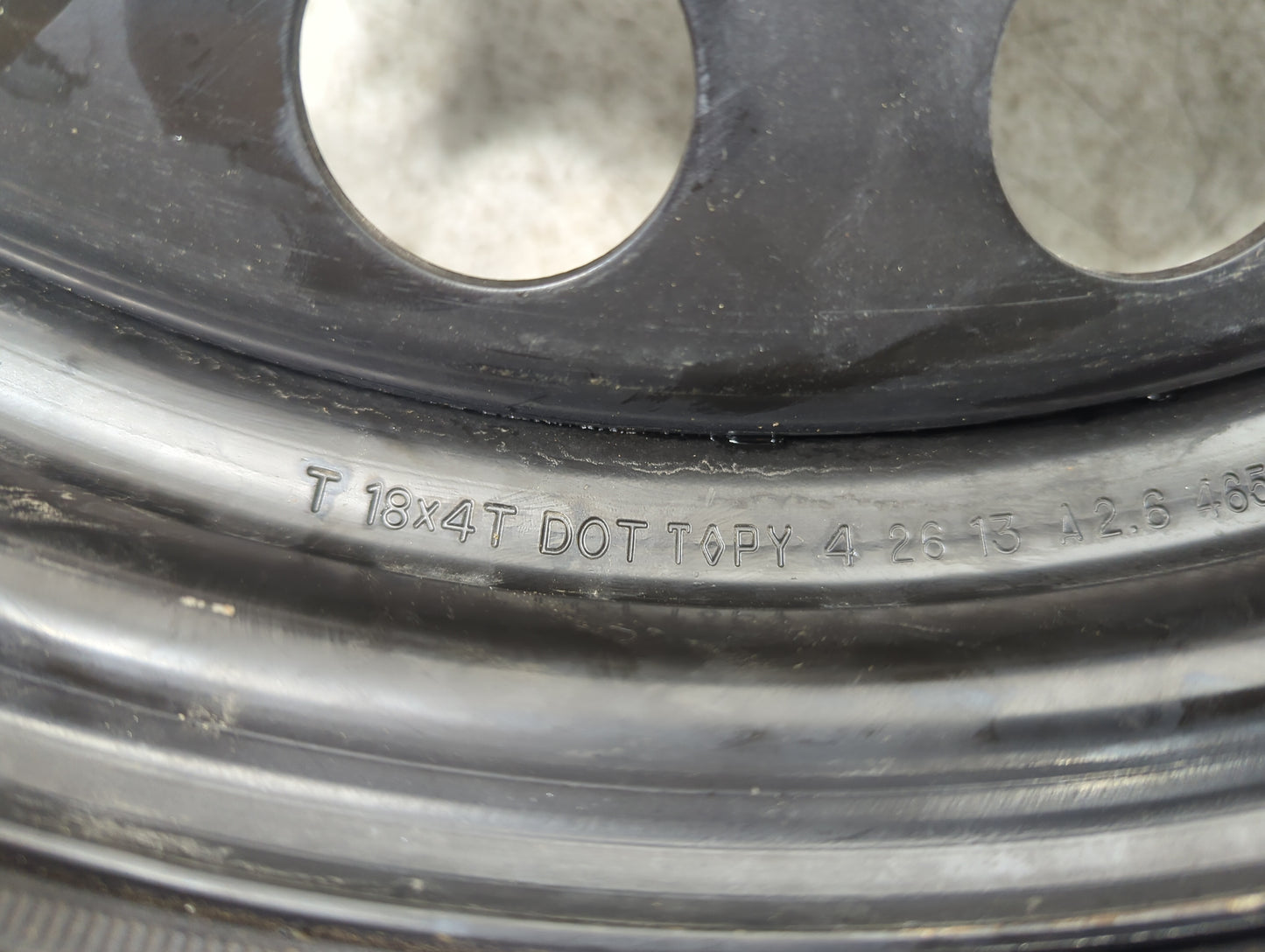 2013 Chrysler 300 Spare Donut Tire Wheel Rim Oem - Oemusedautoparts1.com