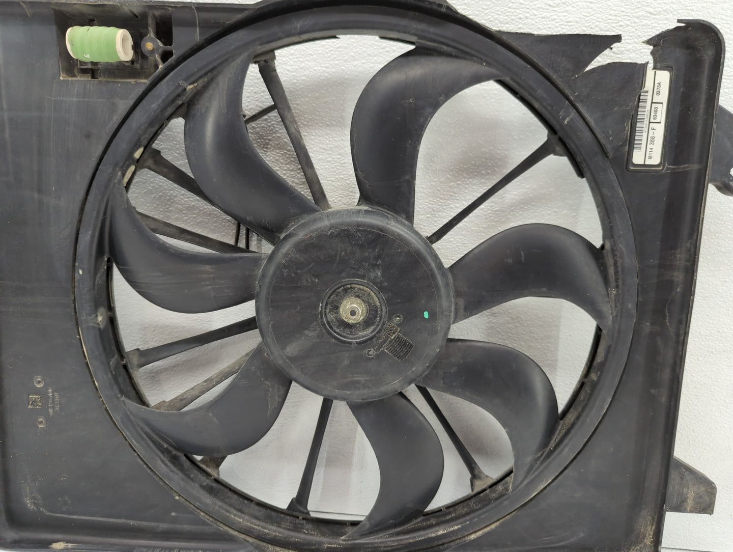 2011-2022 Chrysler 300 Left Radiator Fan Motor Assembly - Oemusedautoparts1.com