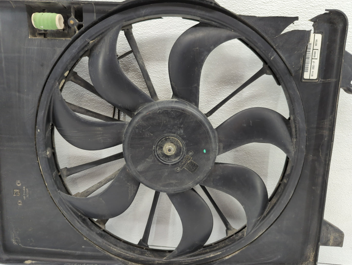 2011-2022 Chrysler 300 Left Radiator Fan Motor Assembly - Oemusedautoparts1.com
