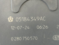 2011-2022 Chrysler 300 Throttle Body P/N:0 280 750 570 05184 34 9 AC Fits OEM Used Auto Parts - Oemusedautoparts1.com