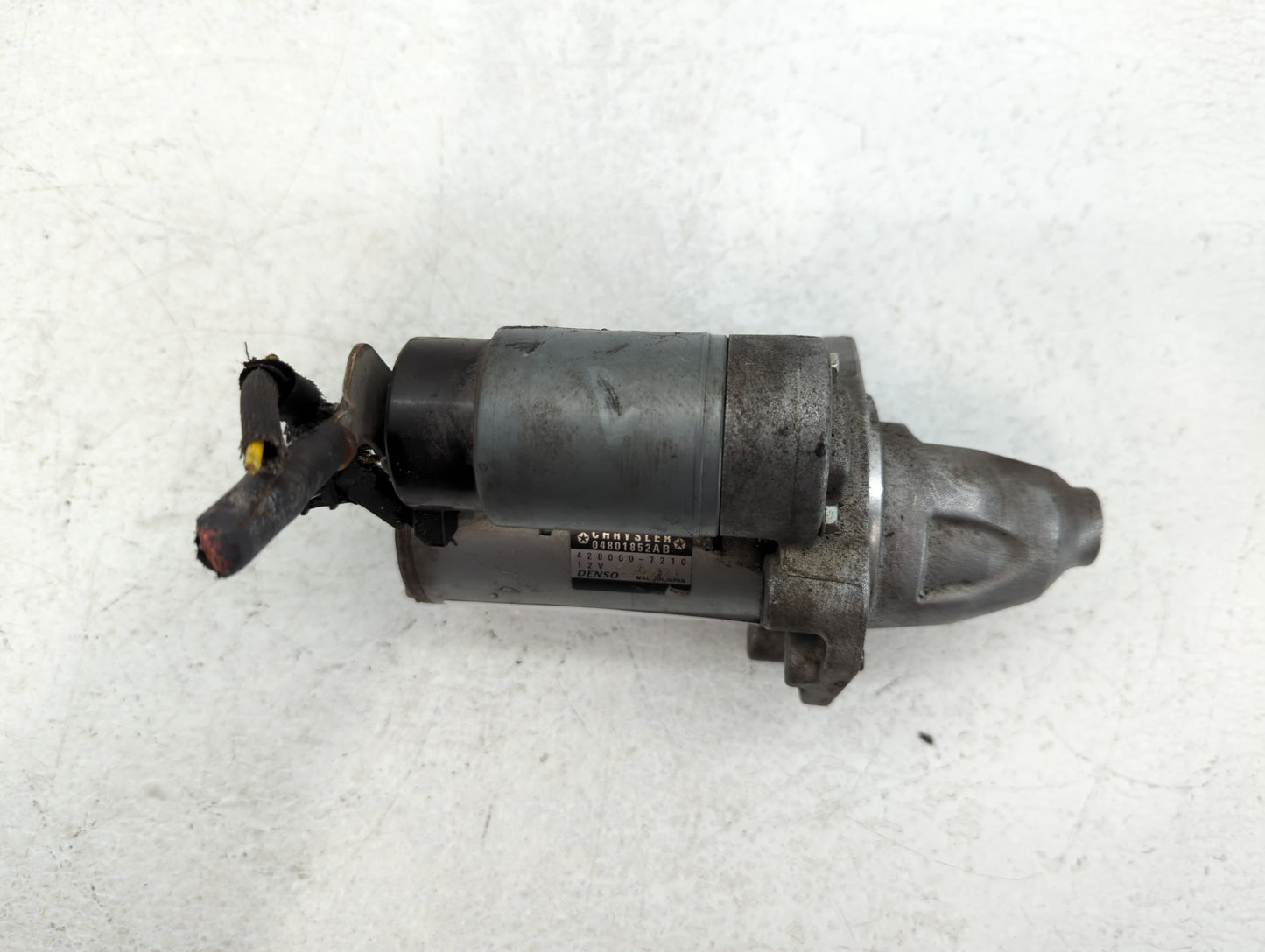 2011-2016 Chrysler 300 Car Starter Motor Solenoid OEM P/N:428000-7210 04801852AB Fits Fits 2011 2012 2013 2014 2015 2016 OEM