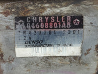 2005-2014 Chrysler 300 Car Starter Motor Solenoid OEM P/N:TN423000-2201 04608801AB Fits OEM Used Auto Parts - Oemusedautopar