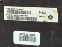 2013 Chrysler 300 Instrument Cluster Speedometer Gauges P/N:P05091740AC Fits OEM Used Auto Parts - Oemusedautoparts1.com