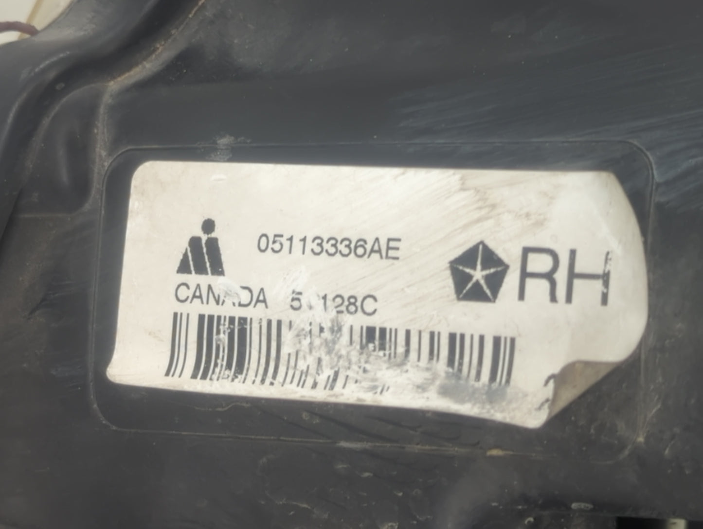 Ac Heater Climate Control 05113336ae - Oemusedautoparts1.com