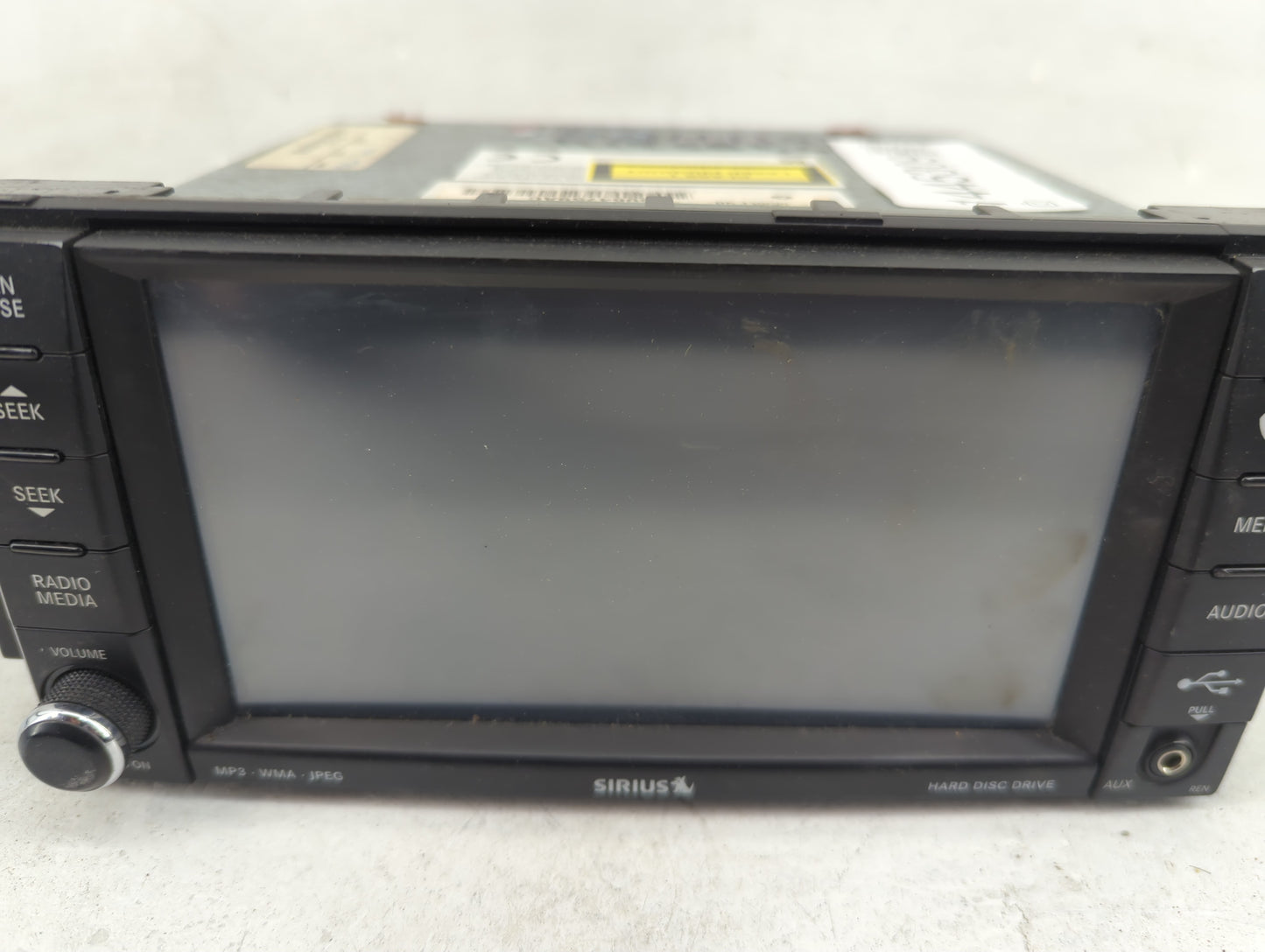 2013 Chrysler Town and Country Radio AM FM Cd Player Receiver Replacement P/N:5064759AC NTG4 REN Fits OEM Used Auto Parts - 