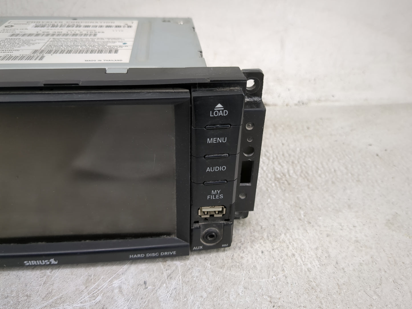 2013 Chrysler Town and Country Radio AM FM Cd Player Receiver Replacement P/N:P05091327AC Fits OEM Used Auto Parts - Oemused