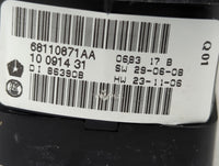2013 Chrysler Town and Country Master Power Window Switch Replacement Driver Side Left P/N:68110871AA Fits OEM Used Auto Par
