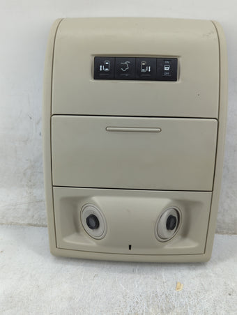 compare product 2013 Chrysler Town And Country Overhead Roof Console Tan 1465765