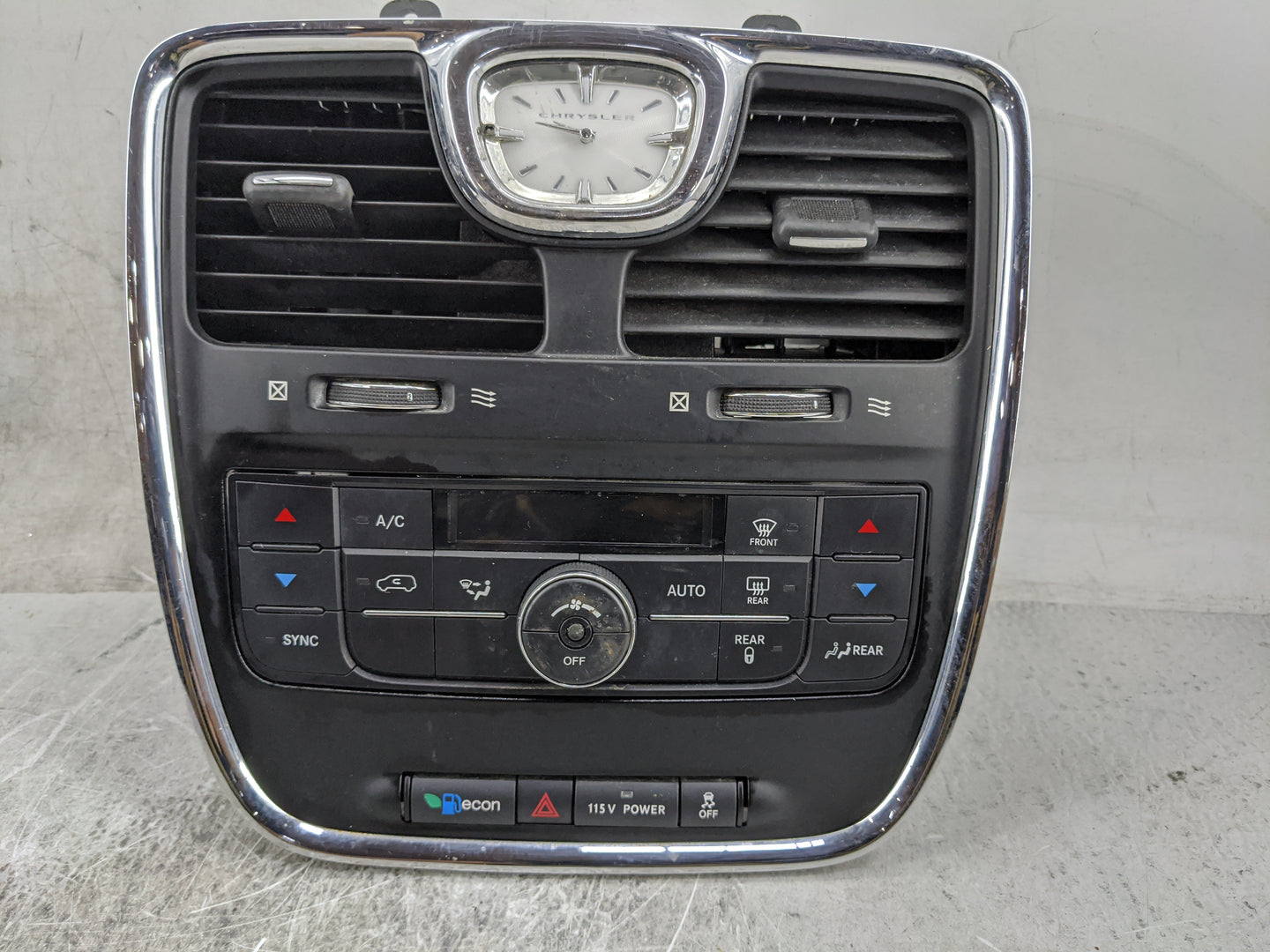 2013 Chrysler Town and Country Climate Control Module Temperature AC/Heater Replacement P/N:55111236AF 68110973AC Fits OEM U