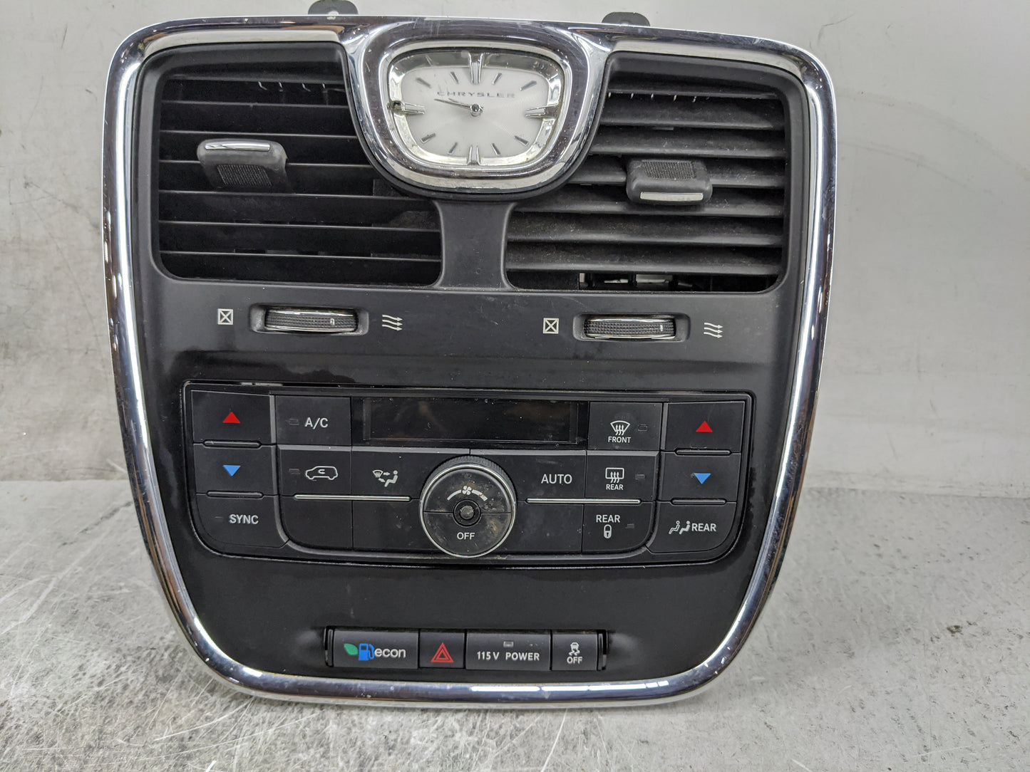 2013 Chrysler Town and Country Climate Control Module Temperature AC/Heater Replacement P/N:55111236AF 68110973AC Fits OEM U