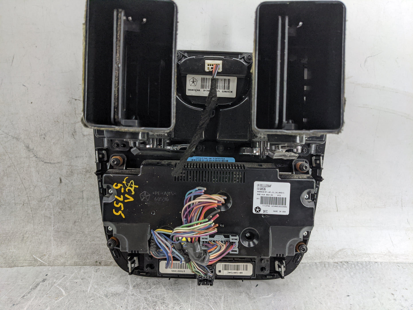 2013 Chrysler Town and Country Climate Control Module Temperature AC/Heater Replacement P/N:55111236AF 68110973AC Fits OEM U