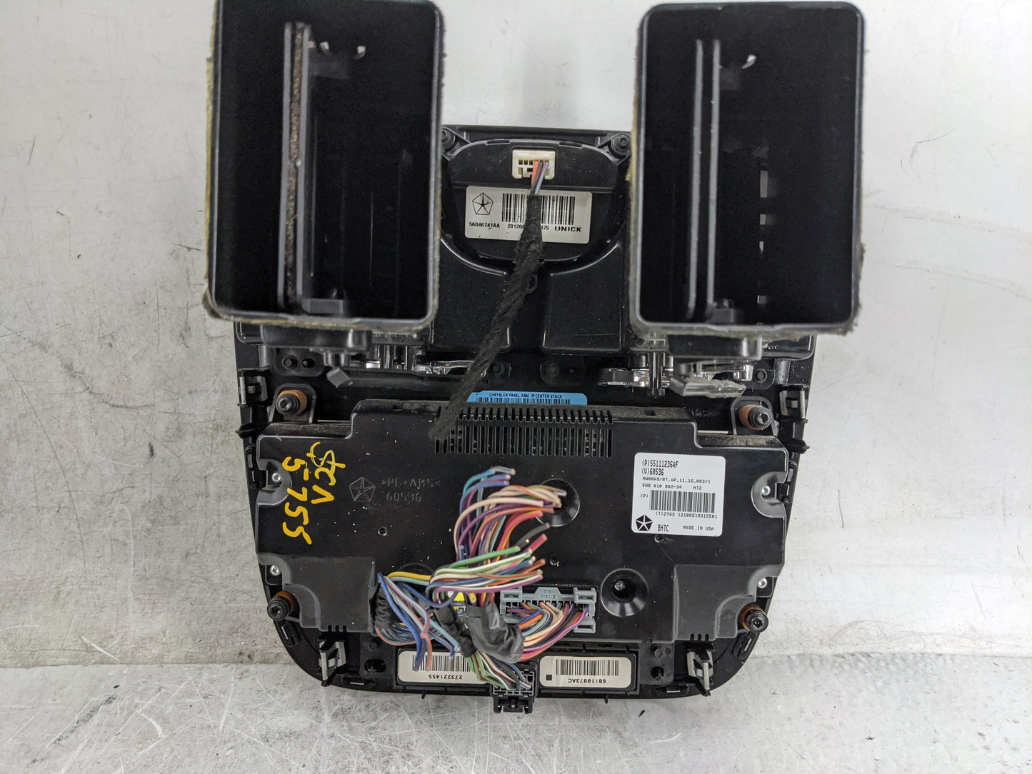 2013 Chrysler Town and Country Climate Control Module Temperature AC/Heater Replacement P/N:55111236AF 68110973AC Fits OEM U