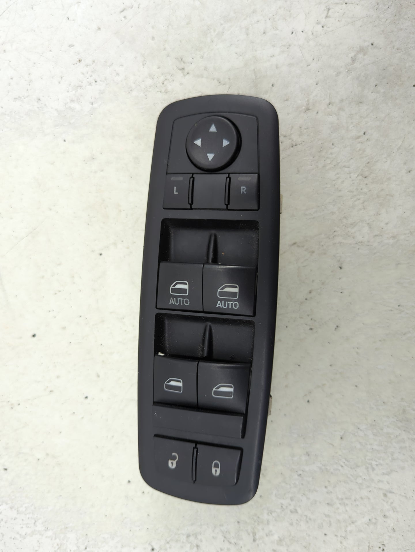 2013 Chrysler Town and Country Master Power Window Switch Replacement Driver Side Left Fits OEM Used Auto Parts - Oemusedaut