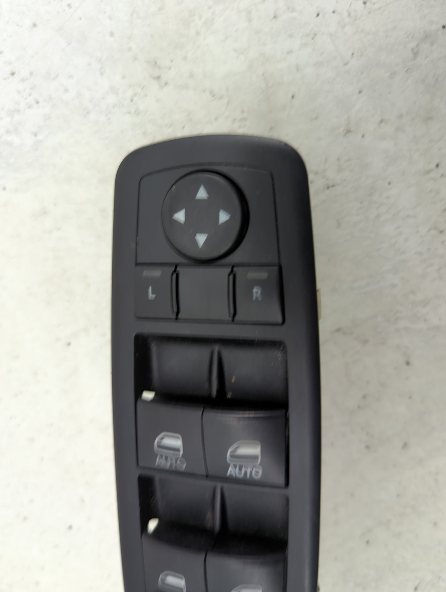 2013 Chrysler Town and Country Master Power Window Switch Replacement Driver Side Left Fits OEM Used Auto Parts - Oemusedaut