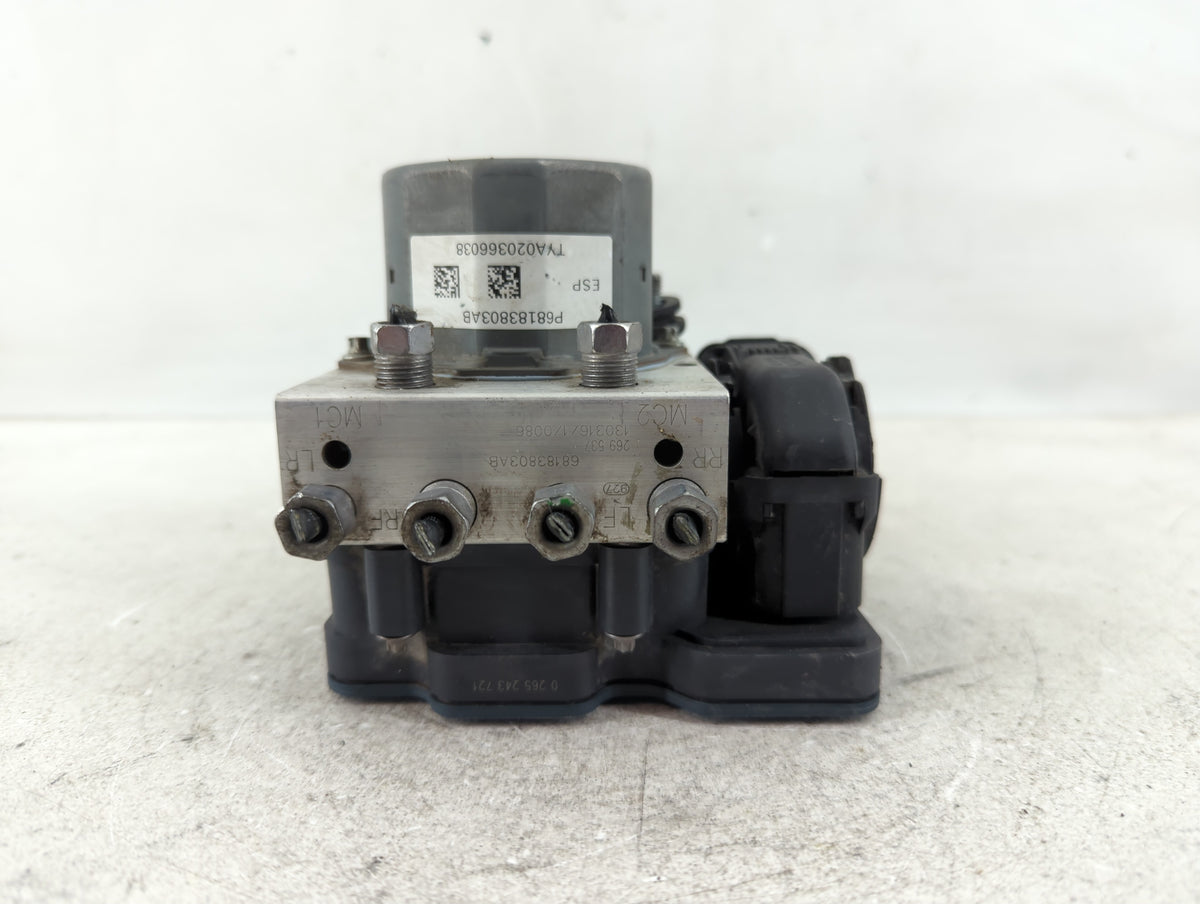 2013 Chrysler Town & Country Anti-Lock Brake ABS Pump Module Actuator OEM P/N:P68183803AB Fits OEM Used Auto Parts - Oemused