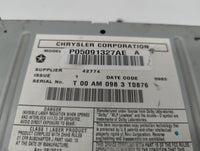 2012-2016 Chrysler Town & Country Radio AM FM Cd Player Receiver Replacement P/N:P05091327AE Fits OEM Used Auto Parts - Oemu