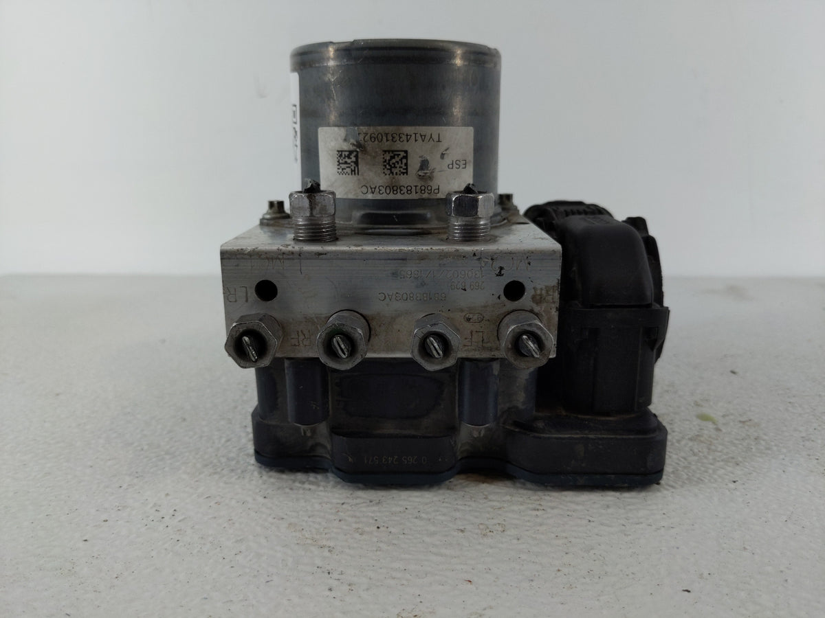 2013 Chrysler Town & Country Anti-Lock Brake ABS Pump Module Actuator OEM P/N:P68183803AC Fits OEM Used Auto Parts - Oemused