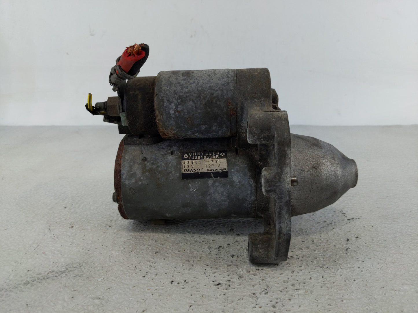 2011-2016 Chrysler Town & Country Car Starter Motor Solenoid OEM P/N:428000-7200 04801839AB Fits OEM Used Auto Parts - Oemus