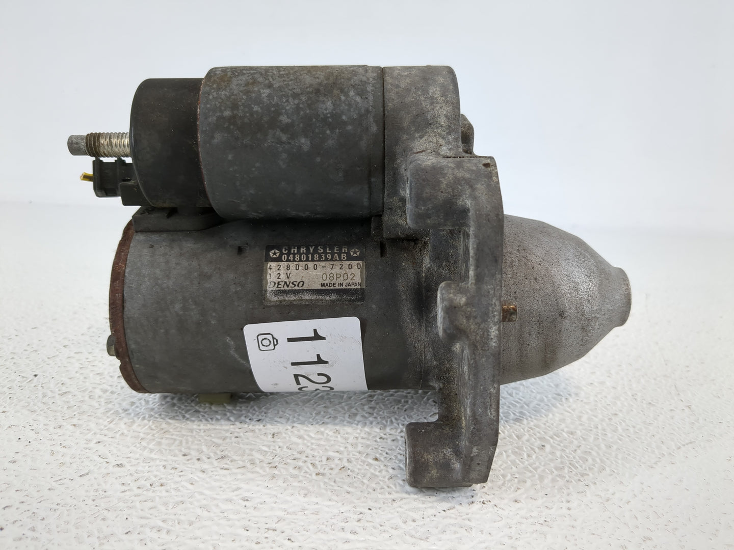 2011-2016 Chrysler Town & Country Car Starter Motor Solenoid OEM P/N:428000-7200 04801839AB Fits OEM Used Auto Parts - Oemus