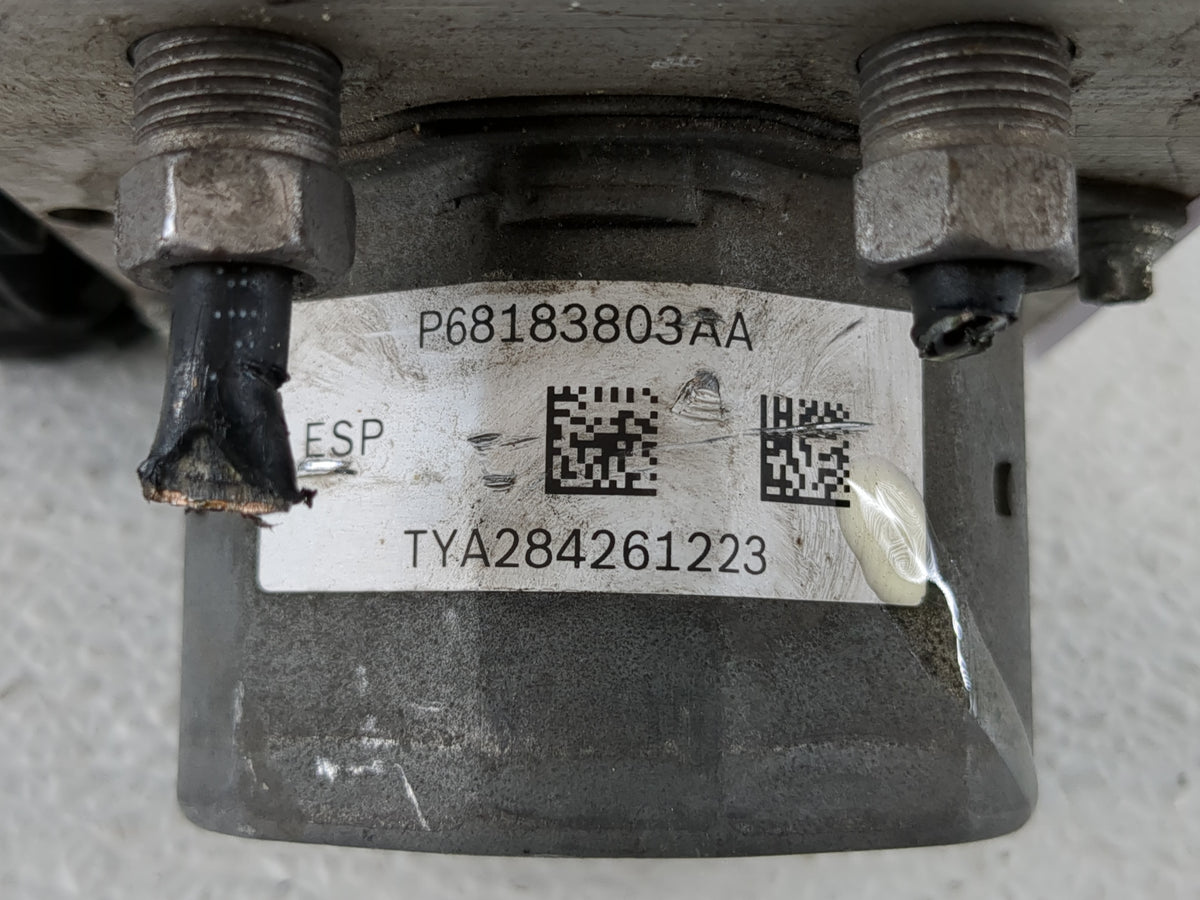 2013 Chrysler Town & Country Anti-Lock Brake ABS Pump Module Actuator OEM P/N:P68183803AA Fits OEM Used Auto Parts - Oemused