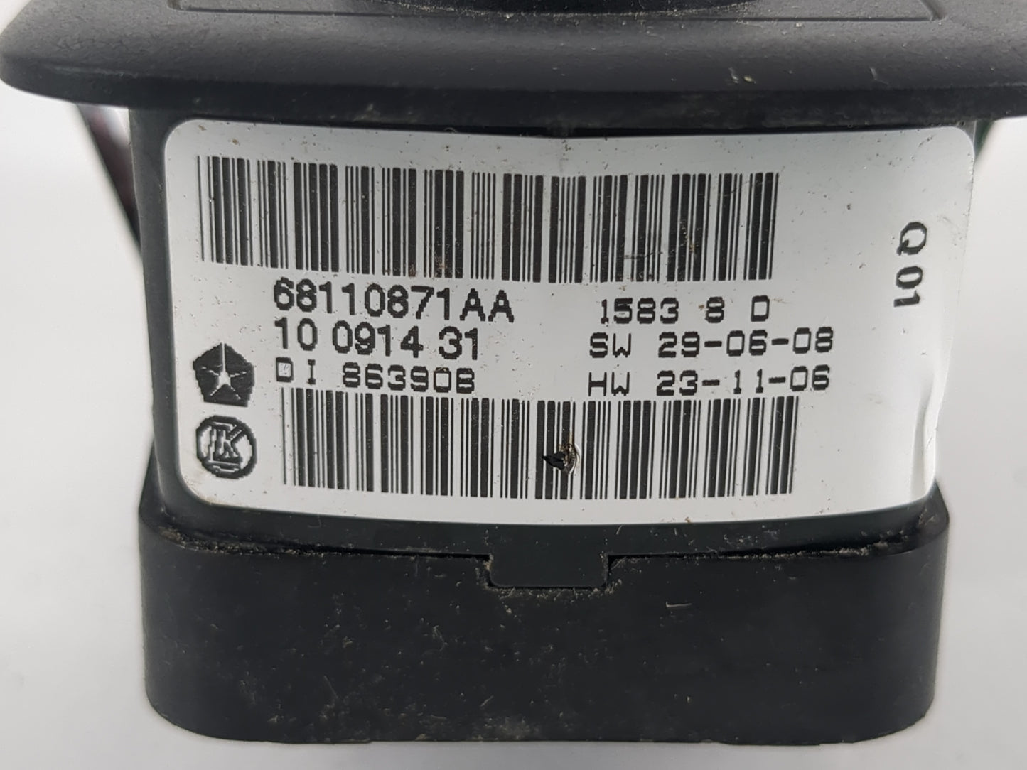 2012-2016 Chrysler Town & Country Master Power Window Switch Replacement Driver Side Left P/N:68110871AA Fits OEM Used Auto 