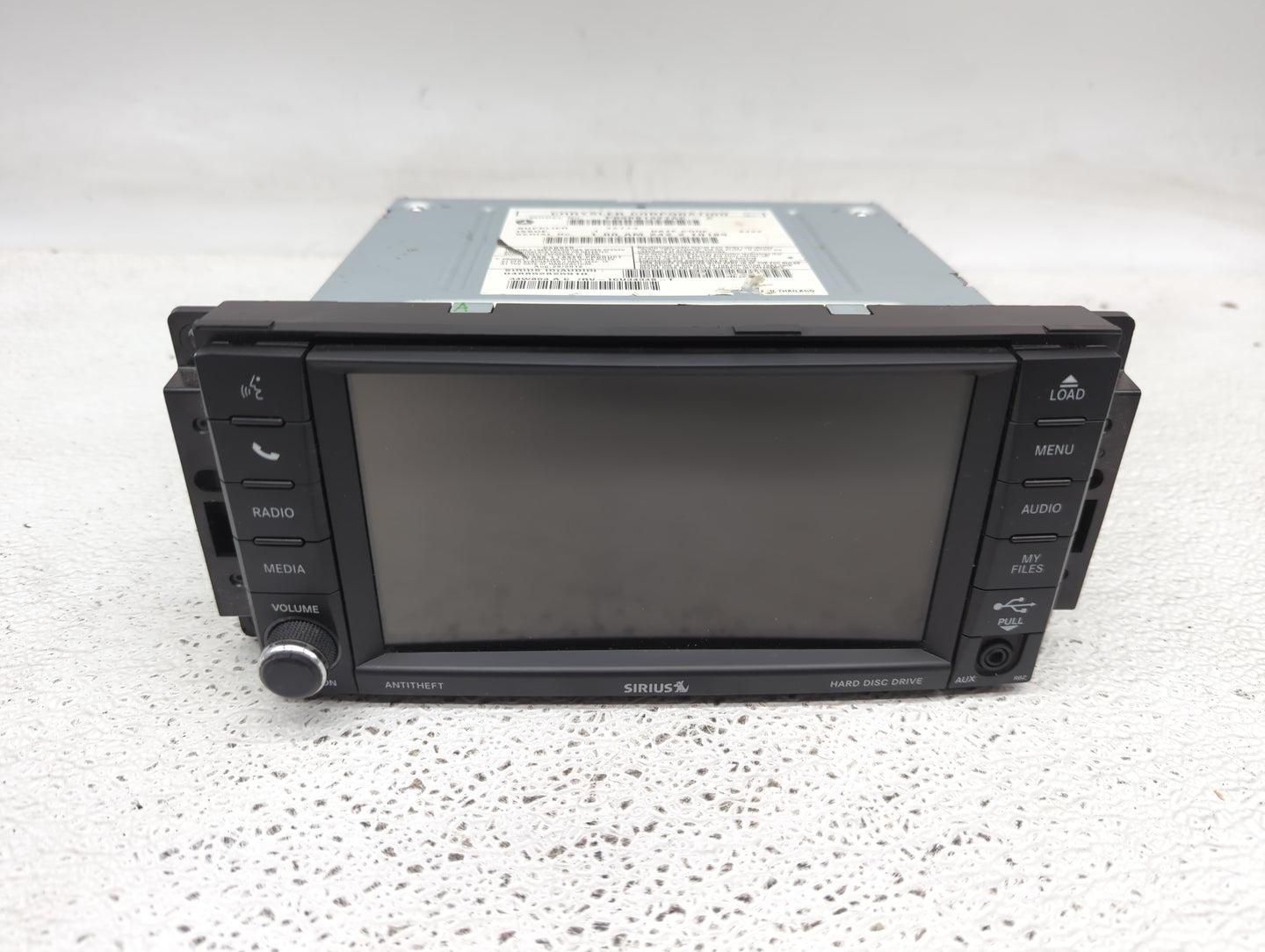 2012-2016 Chrysler Town & Country Radio AM FM Cd Player Receiver Replacement P/N:P05091327AC Fits OEM Used Auto Parts - Oemu