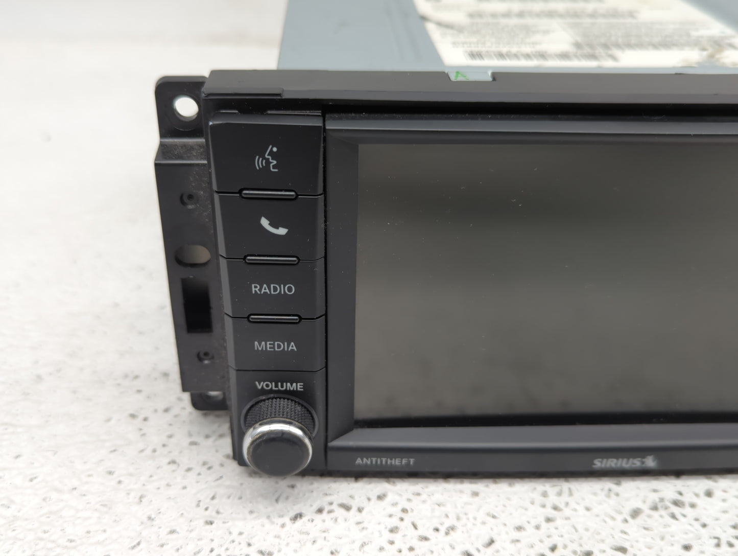 2012-2016 Chrysler Town & Country Radio AM FM Cd Player Receiver Replacement P/N:P05091327AC Fits OEM Used Auto Parts - Oemu