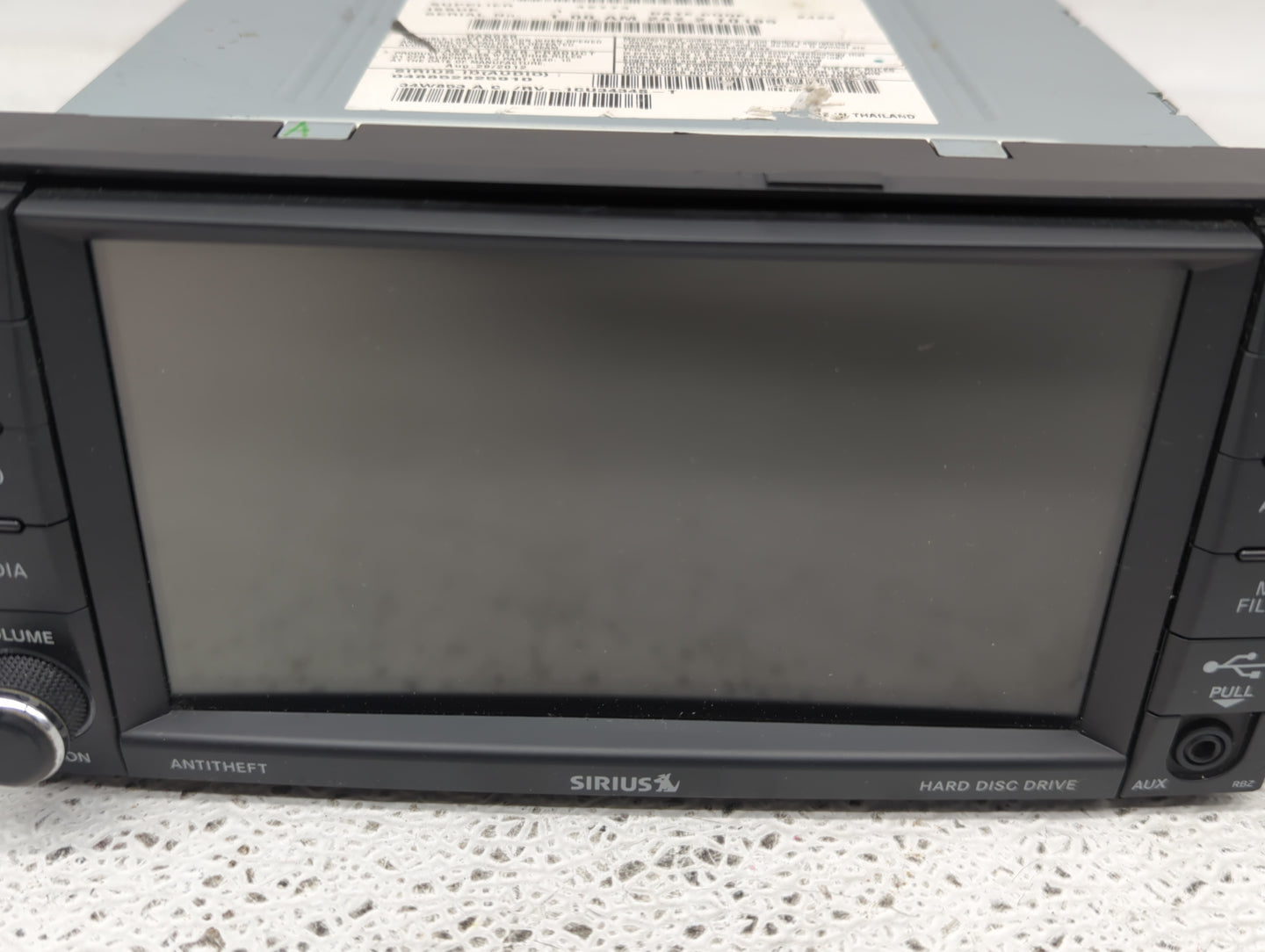 2012-2016 Chrysler Town & Country Radio AM FM Cd Player Receiver Replacement P/N:P05091327AC Fits OEM Used Auto Parts - Oemu