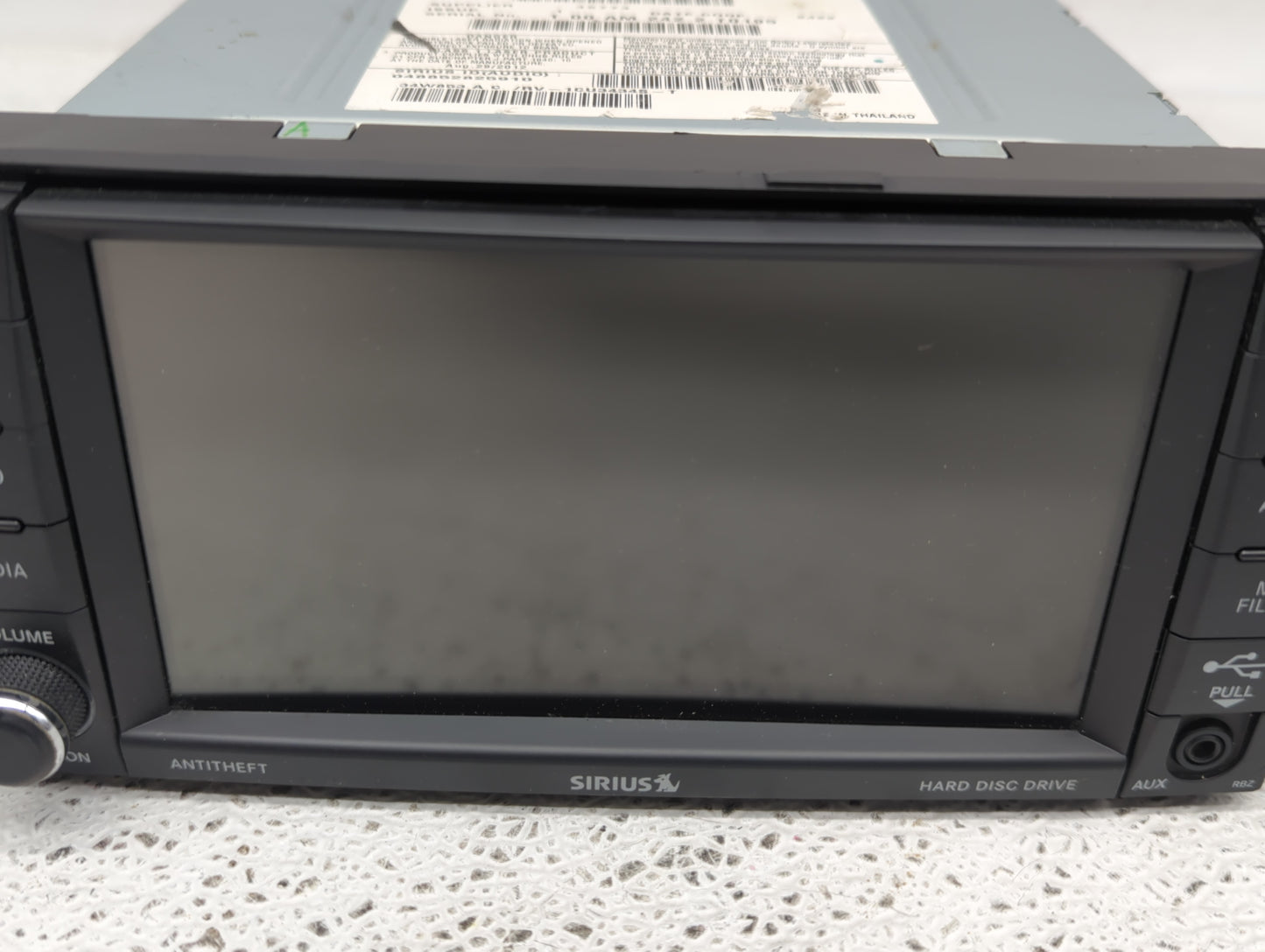 2012-2016 Chrysler Town & Country Radio AM FM Cd Player Receiver Replacement P/N:P05091327AC Fits OEM Used Auto Parts - Oemu