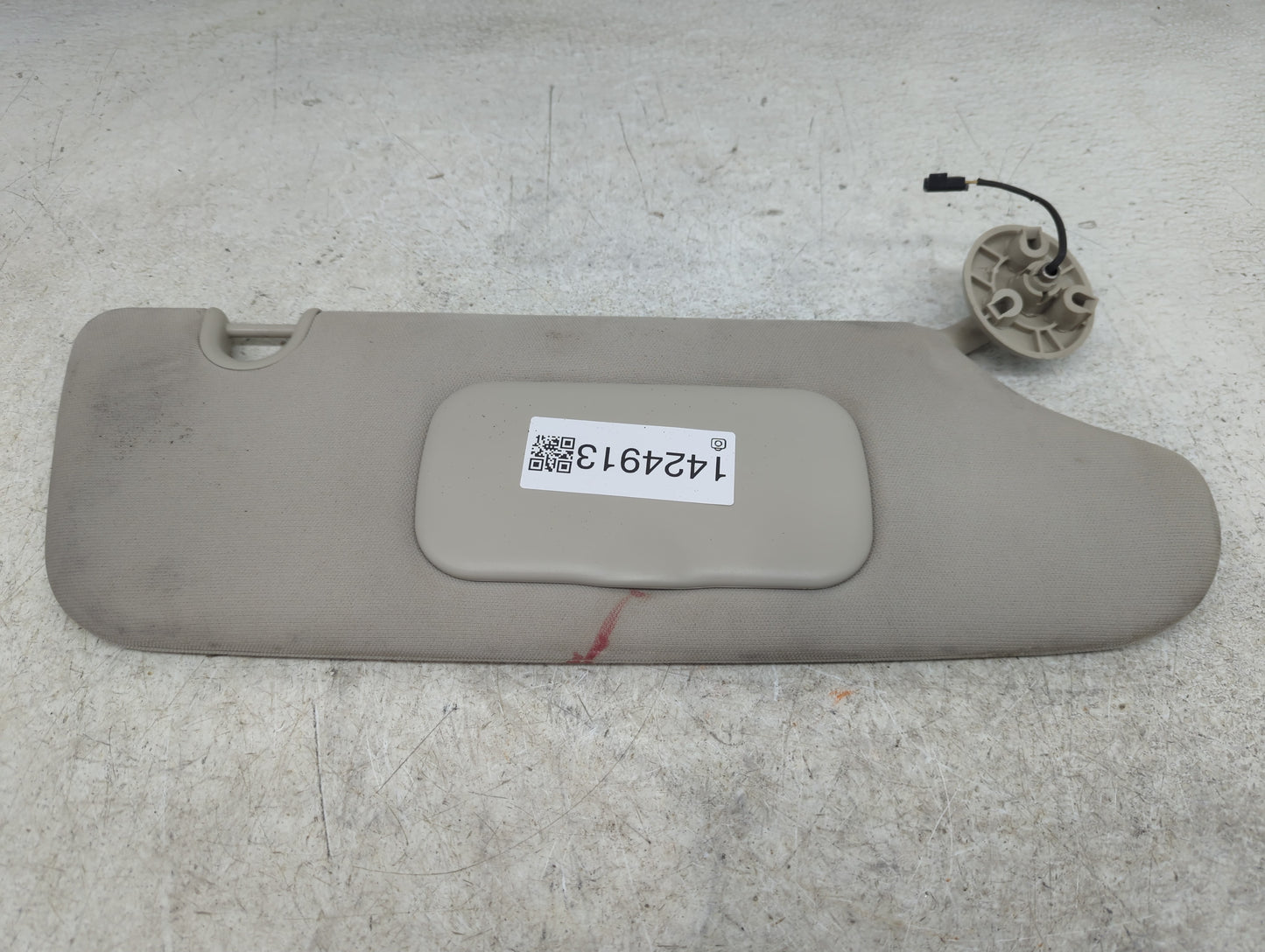 2011-2016 Chrysler Town & Country Sun Visor Shade Replacement Passenger Right Mirror Fits OEM Used Auto Parts - Oemusedautop