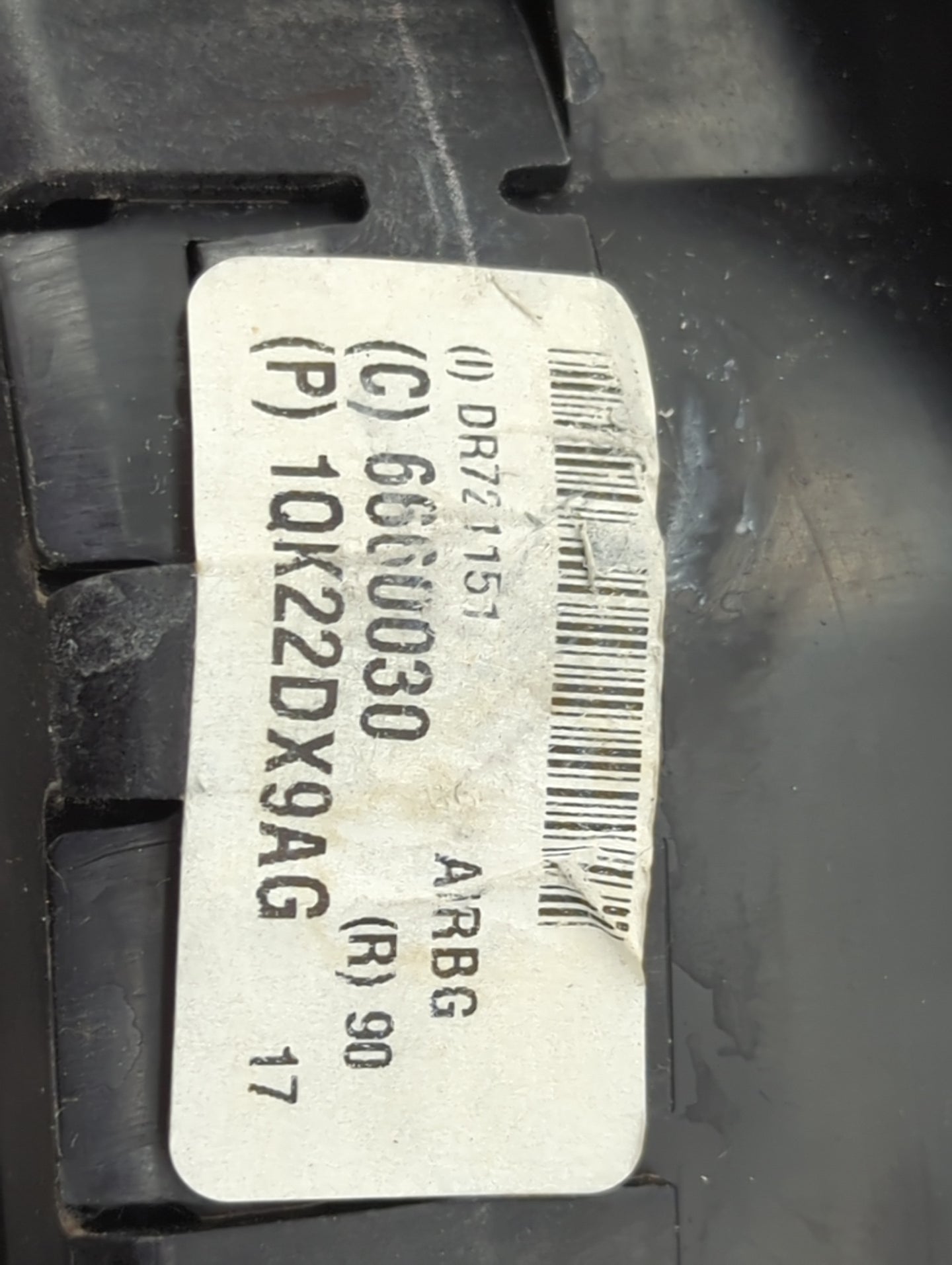 2013 Chrysler Town & Country Air Bag Driver Left Steering Wheel Mounted 1465945 - Oemusedautoparts1.com