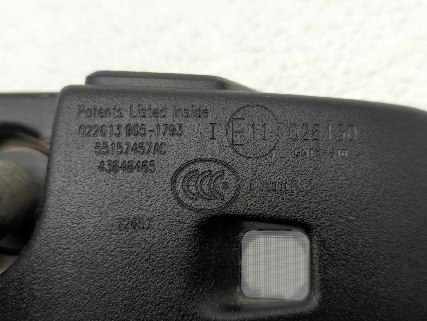 2013-2016 Chrysler Town & Country Interior Rear View Mirror Replacement OEM P/N:E110264130 Fits Fits 2013 2014 2015 2016 201