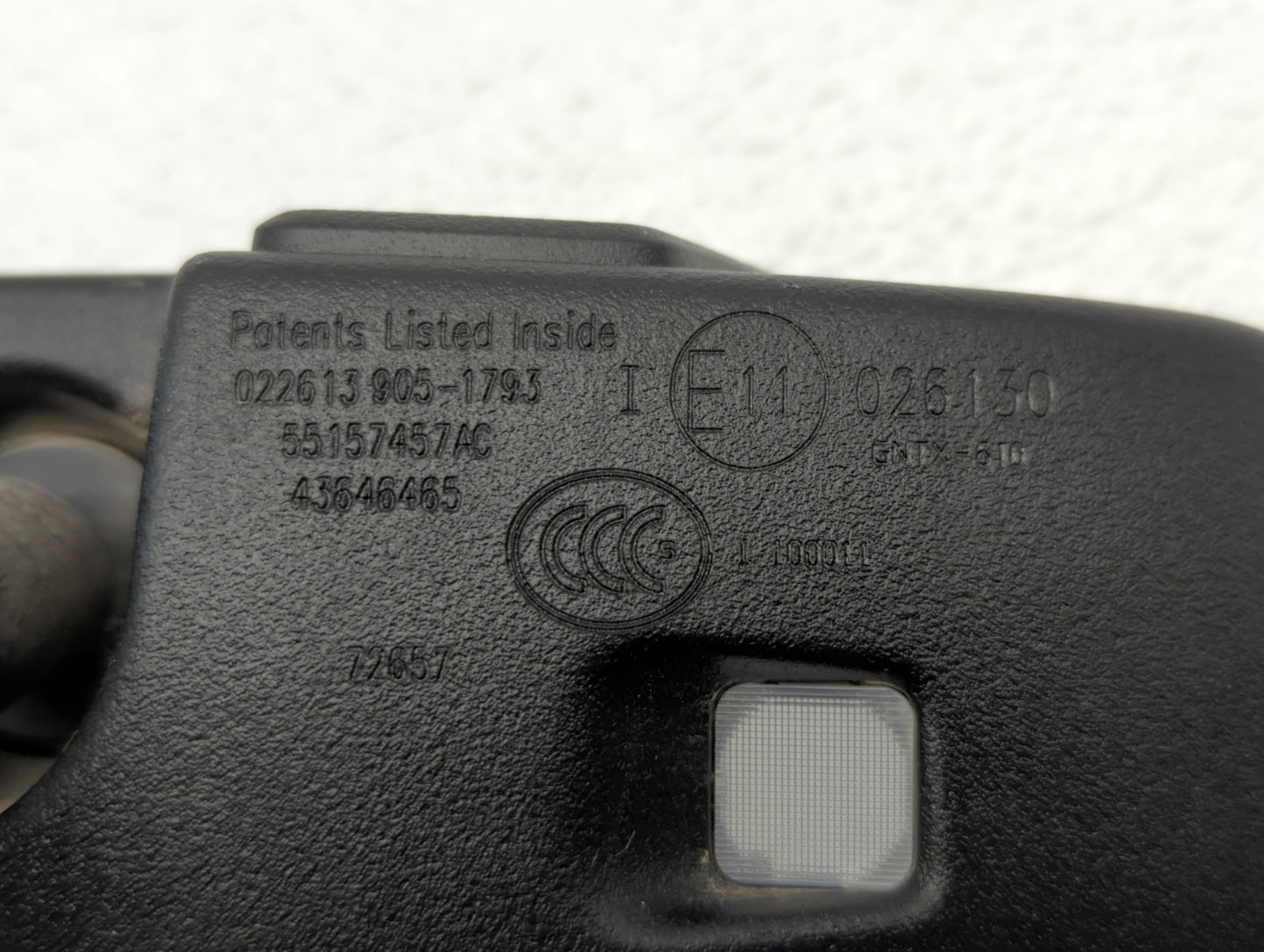 2013-2016 Chrysler Town & Country Interior Rear View Mirror Replacement OEM P/N:E110264130 Fits Fits 2013 2014 2015 2016 201
